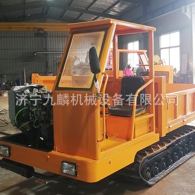 廠家專(zhuān)業(yè)生產(chǎn)履帶運(yùn)輸車(chē) 自走式多功能履帶運(yùn)輸車(chē) 8噸高速自卸車(chē)