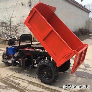 柴油三輪車農(nóng)用車小型工程電動建筑工地農(nóng)用運(yùn)輸車自卸爬坡翻斗車