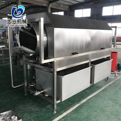 滾筒式果蔬清洗機 高壓噴淋大姜清洗機 鬼子姜螺旋出料清洗設(shè)備