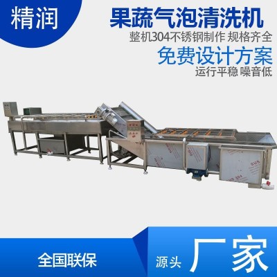 精潤(rùn)水果分級(jí)清洗機(jī) 杏子桃子清洗機(jī) 農(nóng)業(yè)項(xiàng)目設(shè)備