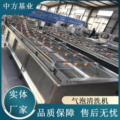 氣泡清洗機(jī) 學(xué)校食堂用蔬菜清洗設(shè)備 全自動土豆辣椒噴淋洗菜機(jī)