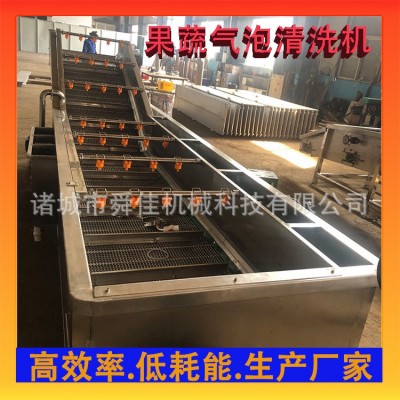 胡蘿卜氣泡清洗機(jī) 果蔬高壓噴淋式氣泡清洗設(shè)備 山藥去泥洗菜機(jī)