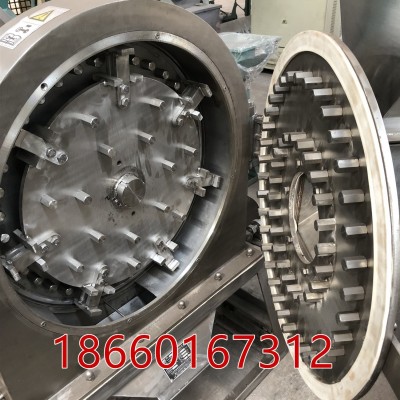 山東泡濕大米粉碎機視頻，高速雜糧磨粉機，大米磨粉機廠家MT