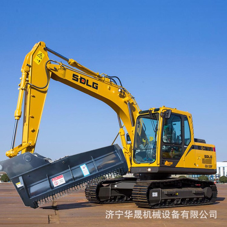 60挖掘機(jī)改裝液壓割草機(jī)單軸液壓挖機(jī)割草頭挖掘機(jī)屬具割草除草機(jī)