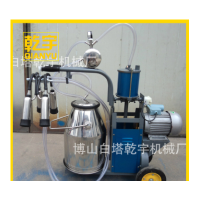 電動活塞式擠奶機養(yǎng)殖設(shè)備 牛用羊用擠奶機擠奶機 單桶移動擠奶機