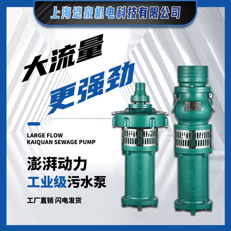 油浸泵潛水泵農(nóng)用高揚(yáng)程大流量抽水機(jī)三相油浸式抽水泵潛水泵380v