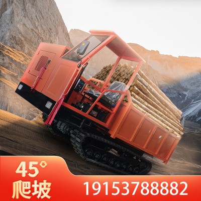 座駕式履帶運(yùn)輸車(chē)農(nóng)用山地爬坡王爬山全地形果園爬山虎運(yùn)輸車(chē)