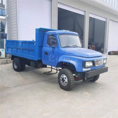 老式8噸農(nóng)用四驅(qū)拖拉機(jī) 解放四輪貨車 工地工程翻斗自卸運輸車