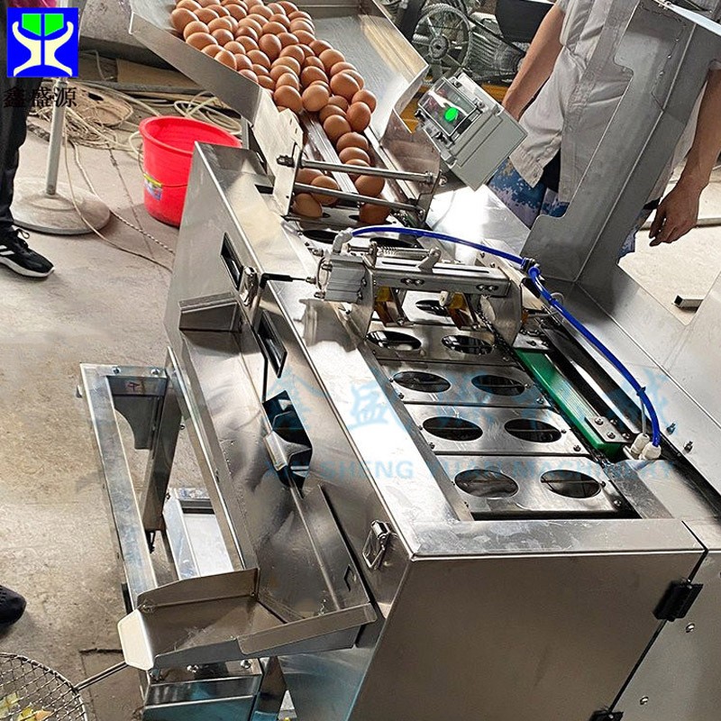 推薦雙排連續(xù)全自動敲蛋機 仿人工蛋清蛋黃分離機 小型烘焙打蛋機