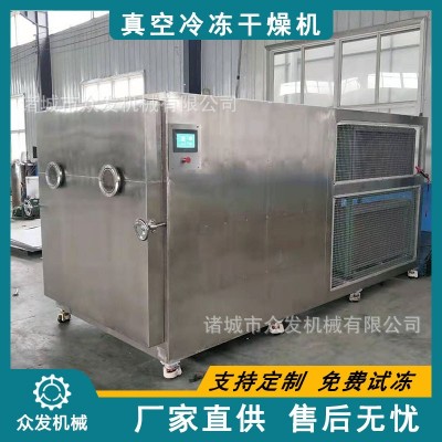 眾發(fā)寵物食品凍干機 肉類50平方冷凍干燥設(shè)備 鴨肉牛肉凍干機