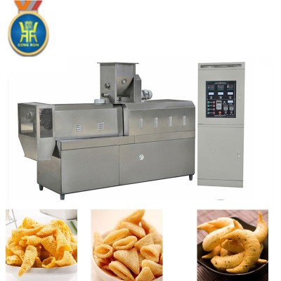 廠家定制油炸披薩卷生產(chǎn)設(shè)備全自動(dòng)雜糧鍋巴生產(chǎn)線休閑食品膨化機(jī)