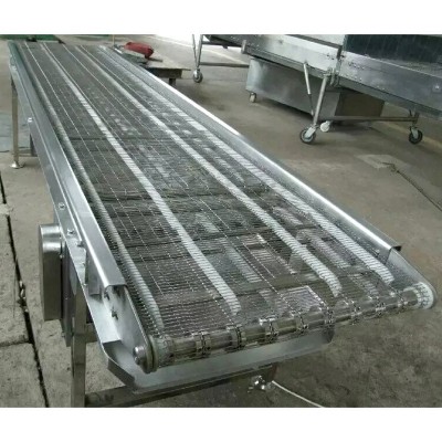 304不銹鋼網(wǎng)帶輸送機速凍自動化流水線 非標(biāo)定做小型網(wǎng)帶鏈輸送機