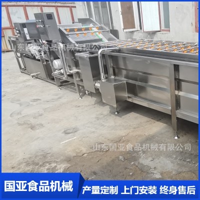 全自動(dòng)小龍蝦氣泡清洗機(jī) 大姜清洗機(jī) 果蔬高壓噴淋凈菜設(shè)備
