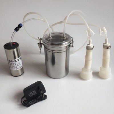 電動(dòng)小型擠羊牛奶器吸羊奶機(jī)器家用羊牛用擠奶器4斤裝