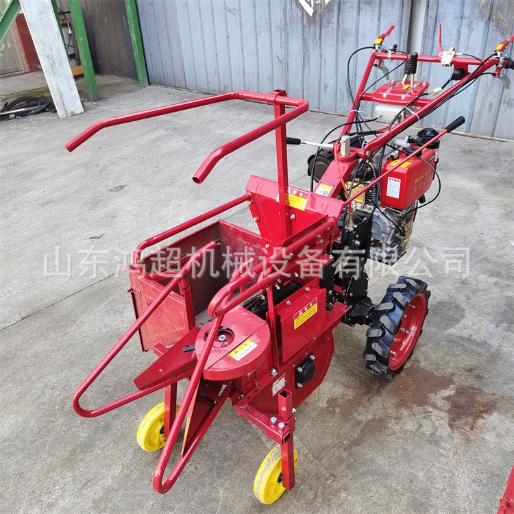 小型玉米收割機(jī) 家用收獲機(jī) 單行秸稈手扶收棒機(jī)