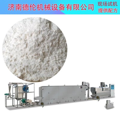 粗糧雜糧代餐粉生產機械 膨化糕粉生產線
