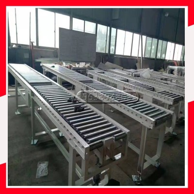 動力滾筒輸送機 不銹鋼滾筒流水線 滾筒式轉(zhuǎn)彎機