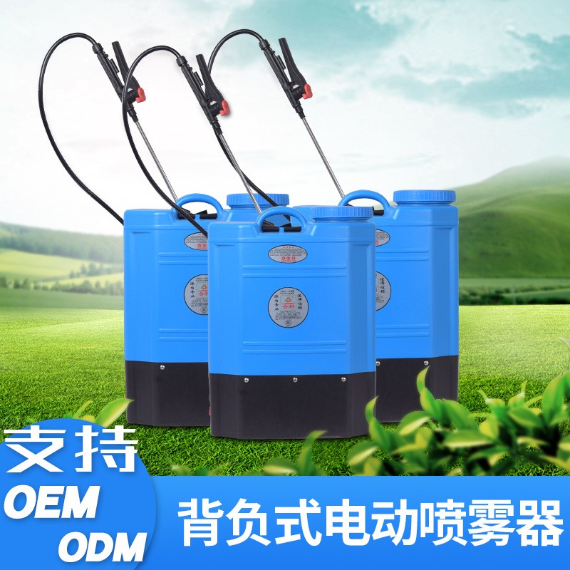 新款高強度抗壓噴霧器多噴頭防疫消毒機便攜式打農(nóng)藥機智能打藥桶