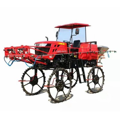 四輪自走式打藥機(jī) 農(nóng)業(yè)自走式殺蟲(chóng)噴藥機(jī) 自走式施肥機(jī)