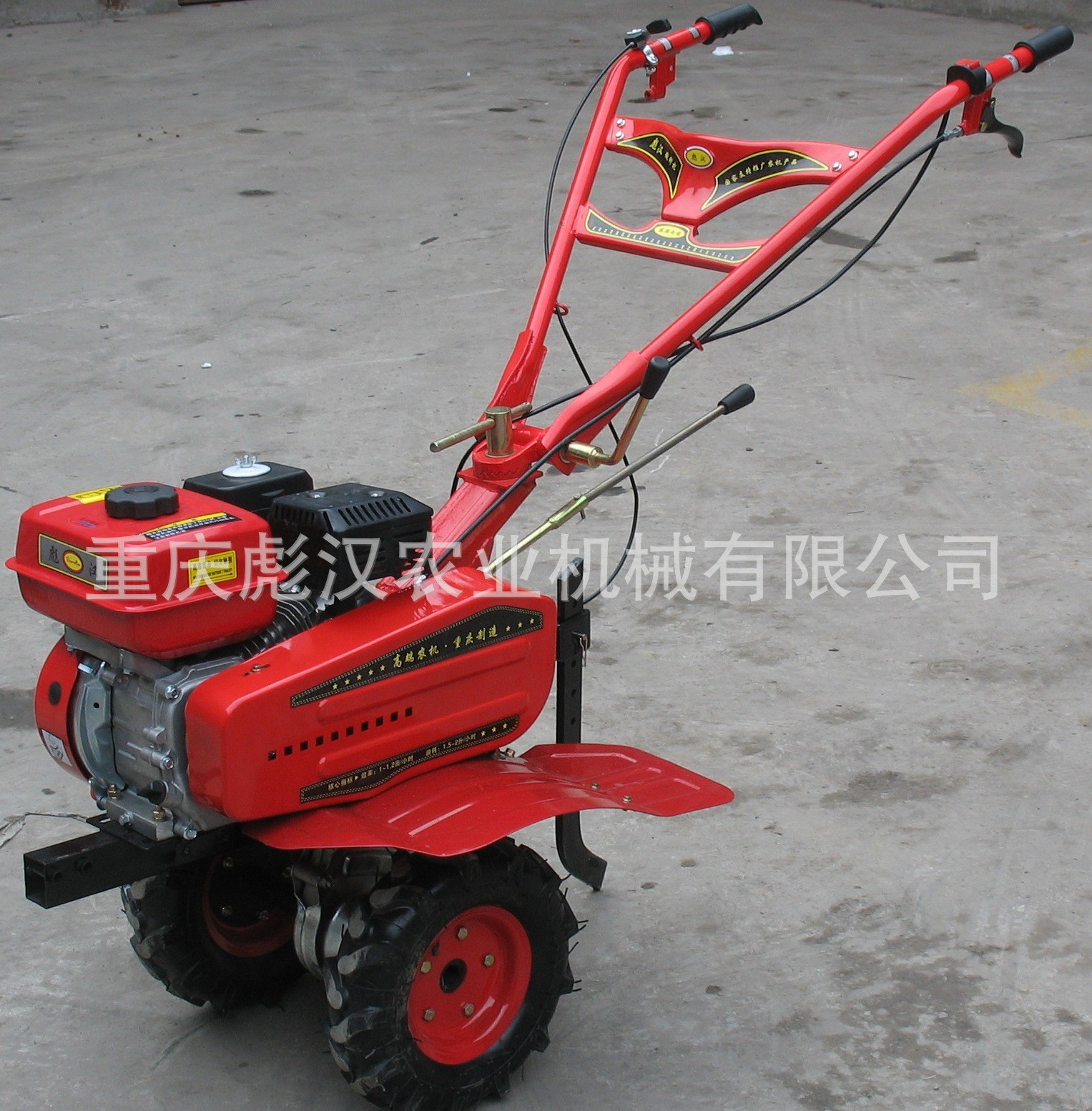 山區(qū)耕地用的微耕機(jī)-彪漢牌500型外置離合微耕機(jī)，皮帶傳動(dòng)微耕機(jī)
