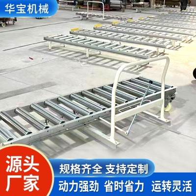 廠家地滾線家具廠木工機(jī)械地滾線 無(wú)動(dòng)力滾筒輸送機(jī)卸貨滾輪機(jī)