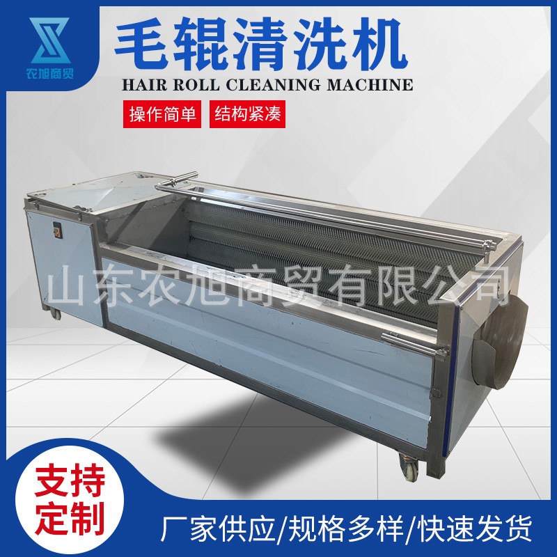 玉米去須清洗機 核桃仁毛輥脫皮清洗機 白山芋清洗去皮設(shè)備
