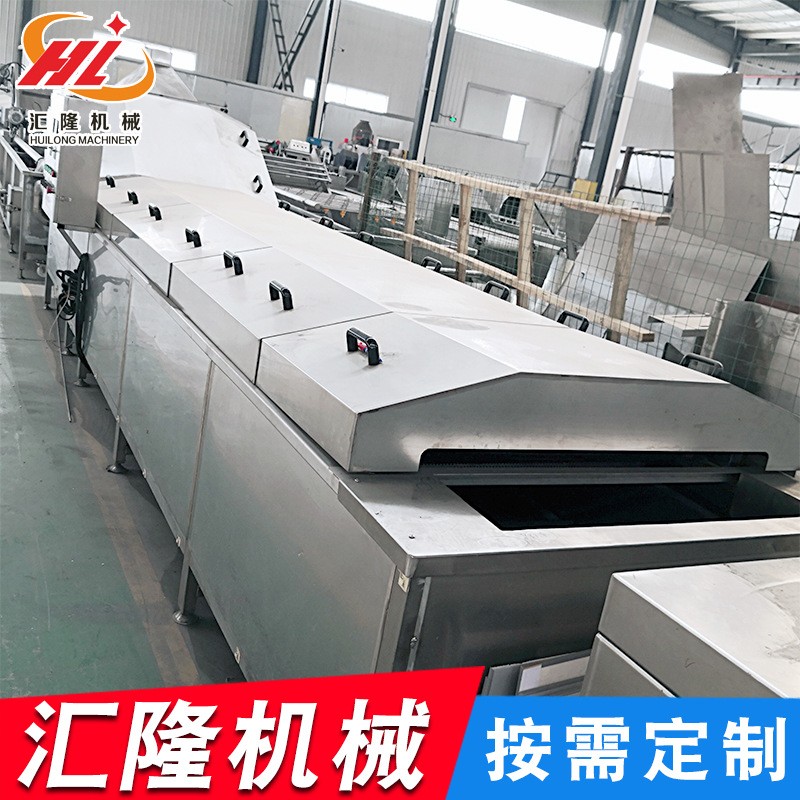 扇貝生蠔蒸汽加熱蒸煮機(jī) 蛤蜊連續(xù)式漂燙機(jī) 海蠣子蛤蜊去殼機(jī)