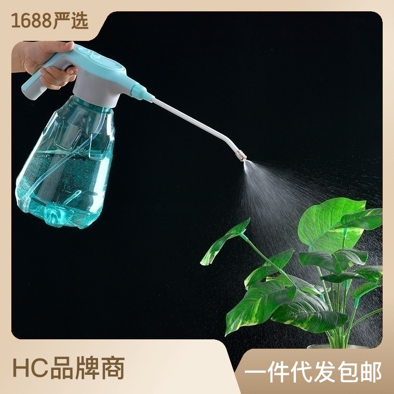 電動(dòng)噴壺澆花2L家用自動(dòng)噴水壺壓力瓶消毒透明大灑水小型噴霧器