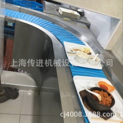供應(yīng)餐盤輸送機(jī) 自由組裝式餐盤回收輸送機(jī) 校園餐廳餐具流水線