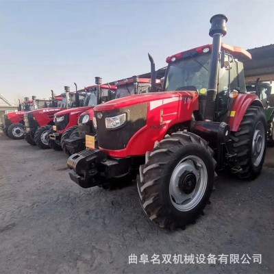 四輪大馬力農(nóng)耕用拖拉機(jī) 四驅(qū)旋耕機(jī) 蔬菜果園大棚用車型
