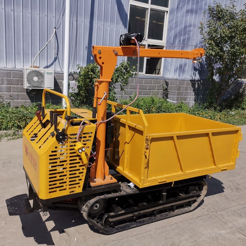 小型爬山虎履帶運(yùn)輸車(chē)手扶履帶自卸車(chē)山地果園農(nóng)用運(yùn)輸車(chē)