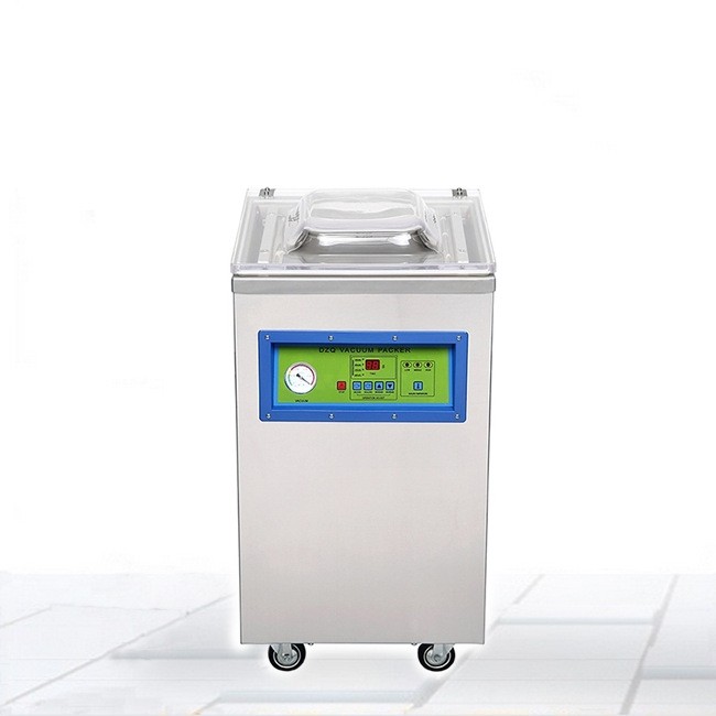 麻辣花生真空包裝機 泡椒竹筍鹵雞翅真空抽氣封口機
