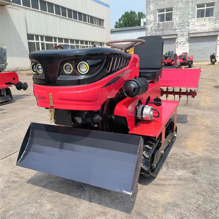 小型微耕機 農(nóng)用松土履帶式耕地機械 應(yīng)用范圍廣