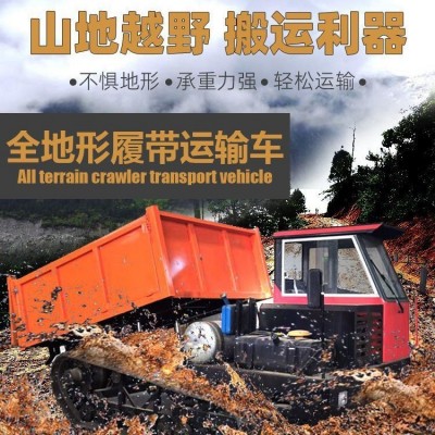 履帶運(yùn)輸車果園運(yùn)輸車小地形爬山虎工地大棚養(yǎng)殖山地搬運(yùn)丘陵農(nóng)用