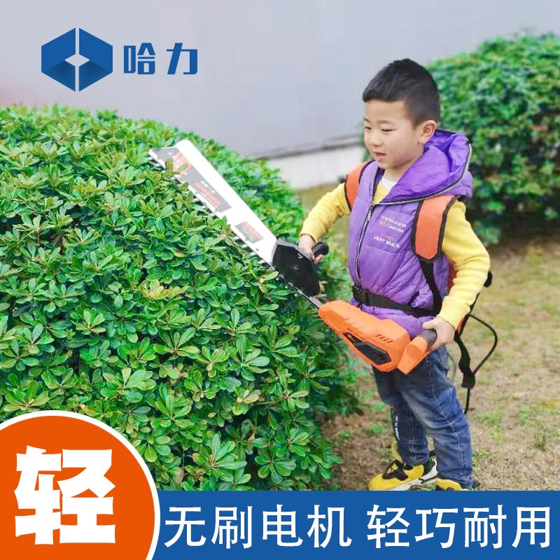 充電式無刷電動修剪機(jī)園林綠籬機(jī)茶樹修剪機(jī)修枝機(jī)單雙刃籬笆剪
