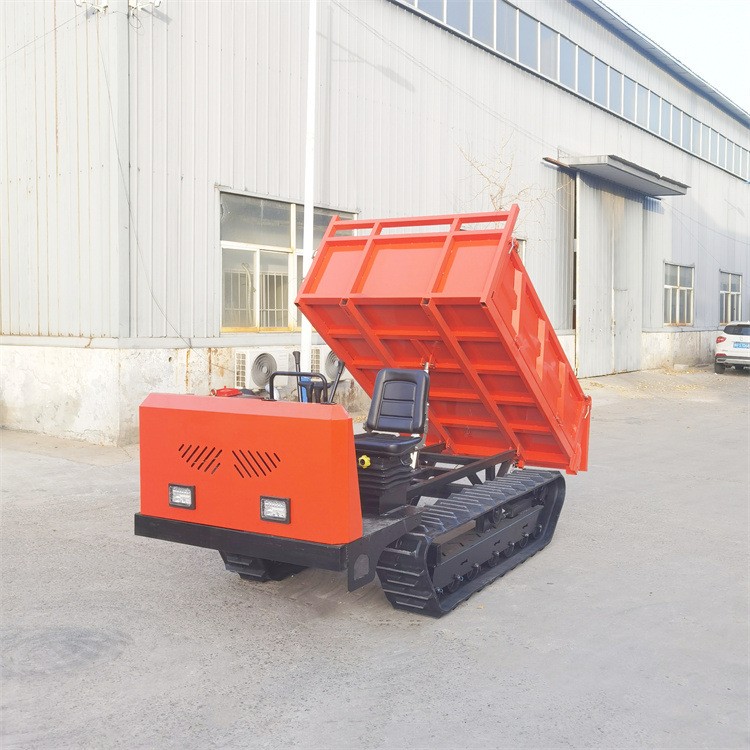 柴油農(nóng)用履帶運輸車 全地形農(nóng)產(chǎn)品搬運車 爬山虎翻斗履帶運輸車