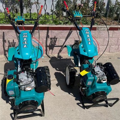 工廠優(yōu)惠四驅(qū)旋耕機 農(nóng)用手扶小型微耕機 多功能大蔥開溝培土機