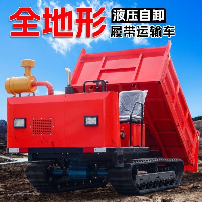 爬山虎運(yùn)輸車(chē)全地形農(nóng)用履帶車(chē)山地果園搬運(yùn)爬坡王運(yùn)料自卸拖拉機(jī)