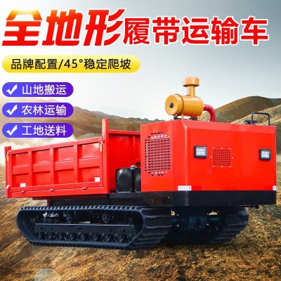 爬山虎履帶運(yùn)輸車(chē)全地形農(nóng)用山地果園拉貨小型爬坡王多功 能柴油車(chē)