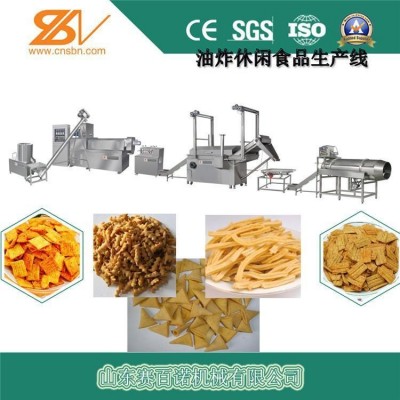 雙螺桿油炸食品生產(chǎn)線價(jià)格優(yōu)惠 山東賽百諾 鍋巴簡配生產(chǎn)線