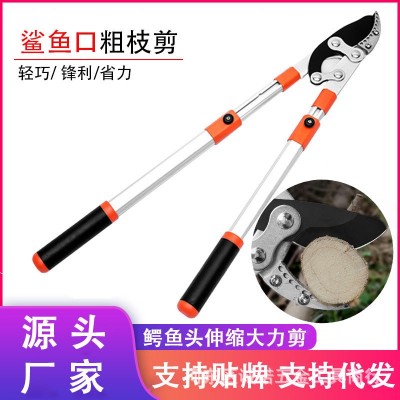 長(zhǎng)柄修枝剪加長(zhǎng)樹剪加粗樹枝手動(dòng)大力日用整枝花木鋒利新 型強(qiáng)力剪