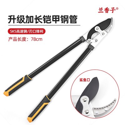 蘭香子粗枝剪樹(shù)枝果樹(shù)園藝園林剪刀剪枝高枝剪省力修枝剪大力剪