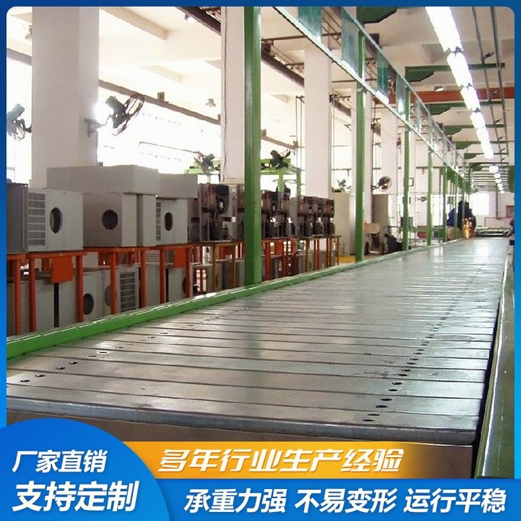 五金鏈板輸送機(jī) 工裝流水線(xiàn) 快遞物流板鏈輸送設(shè)備 發(fā)貨及時(shí) 福蘭德
