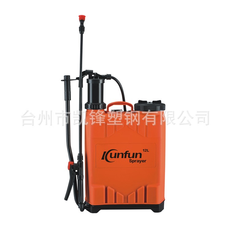凱鋒12L農(nóng)用家用噴果樹打農(nóng)藥防疫消毒背負式手動噴霧器打藥機
