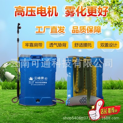 背負(fù)式農(nóng)用電動噴霧器噴灑消毒充電農(nóng)藥噴壺打藥機(jī)農(nóng)藥高壓噴壺