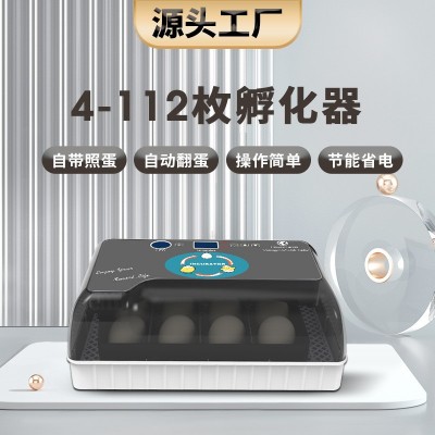 廠家直供12枚迷你小雞孵化器孵蛋器 鴿子孵化機自動孵化養(yǎng)殖機器